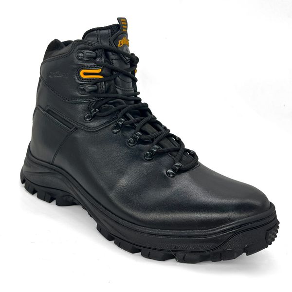 Bota Adventure de Couro Impermeável - Mulange Preto