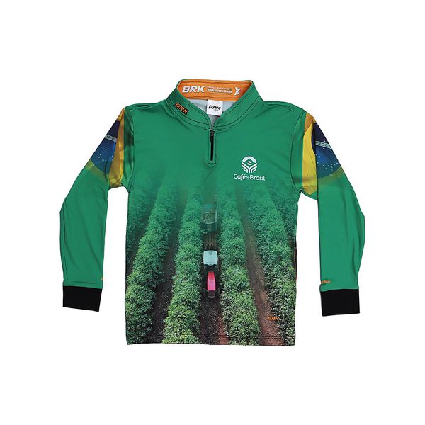 Camiseta Infantil Café no Brasil