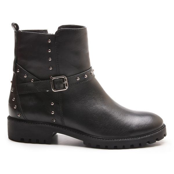 Bota Casual Kader Woman Feminina Preta com Zíper