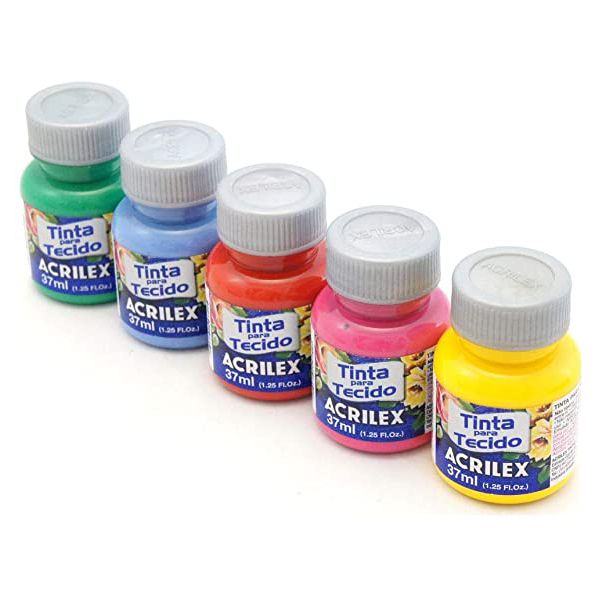 Tinta Para Tecido Acrilex Fosca 37 Ml.