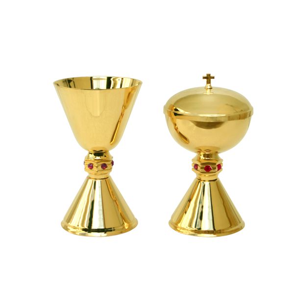 Conjunto Cálice e Cibório
