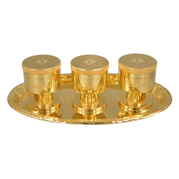 Vasos Santos Óleos Para Bispo Triplo