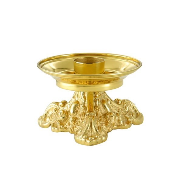 Castiçal Dourado - Modelo Geneve