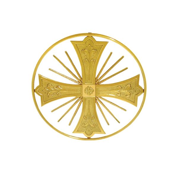 Resplendor Dourado Para Imagem do Sagrado Coração de Jesus