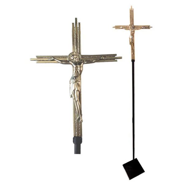 Cruz Processional Icone Cristo Modelo 1