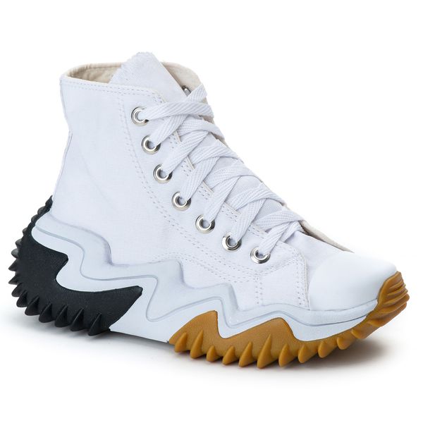 Tênis Bota D'Flora Run Cano Médio Branco