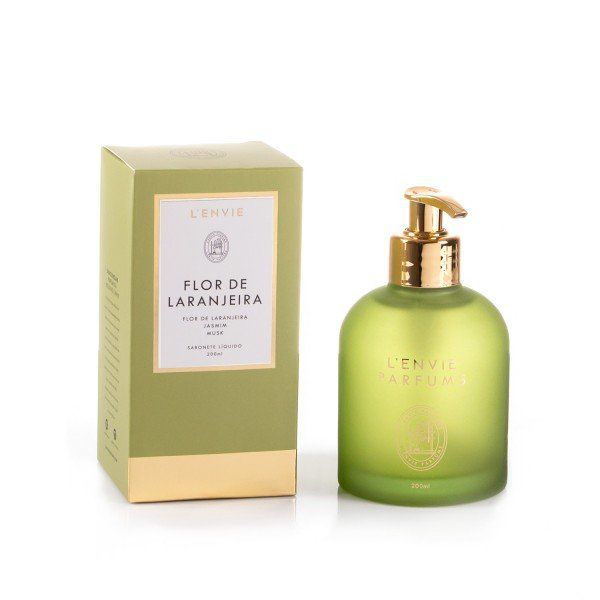 Sabonete Líquido Flor de Laranjeira 200ml Lenvie