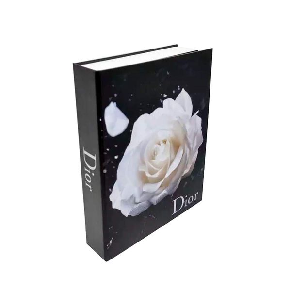 Caixa Livro Dior Flor Branca G