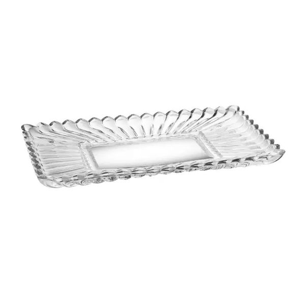 Travessa de Cristal Geneva 30cm x 17cm x 3cm Wolff