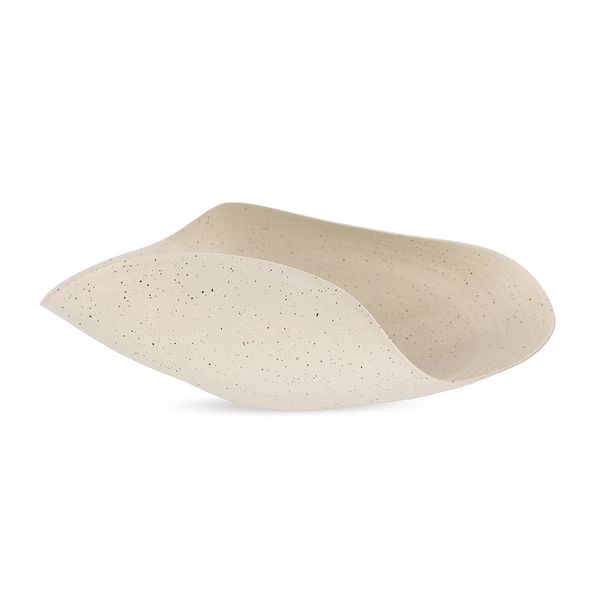 Centro de Mesa em Cerâmica Decorativo Off White Mart