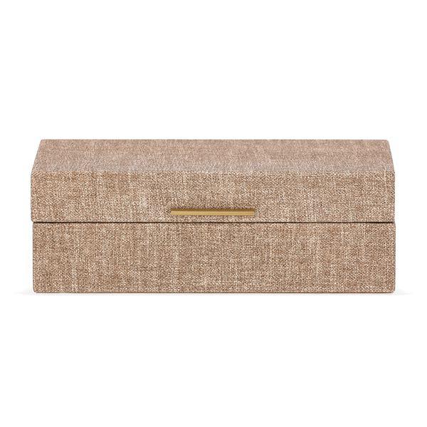 Caixa em MDF com Revestimento em PU 9x34x17cm Mart