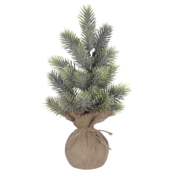 Mini Árvore De Mesa Nevada 29cm Decoração Natal
