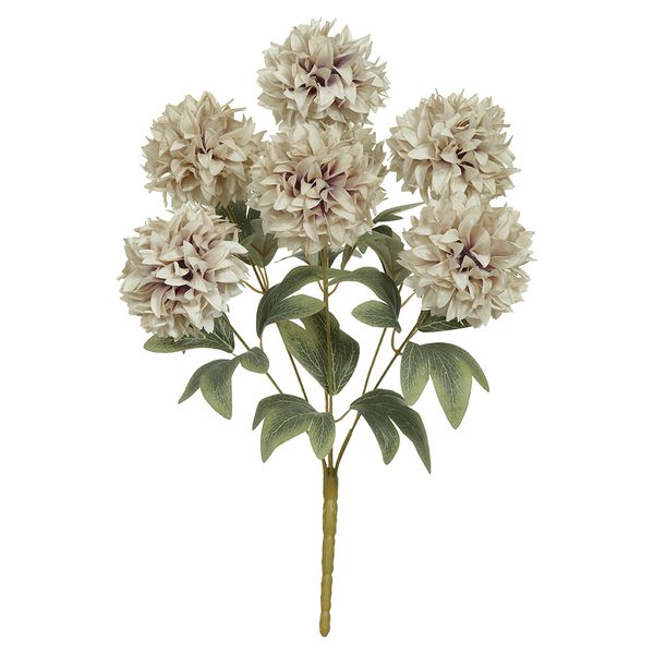 Buque Crisantemo Off White 42cm