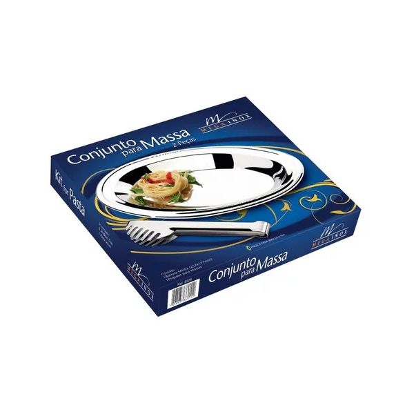 Conjunto Para Massa 2 Peças 8029 MegaInox
