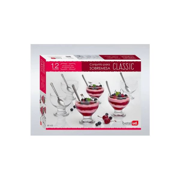 Conjunto de Sobremesa Classic Betel 12Pcs 