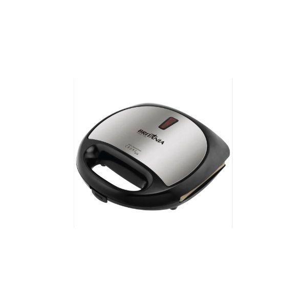 Sanduicheira e Grill Britania Inox/Preto 127V 