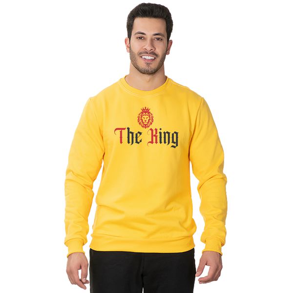 Moletom shop careca amarelo