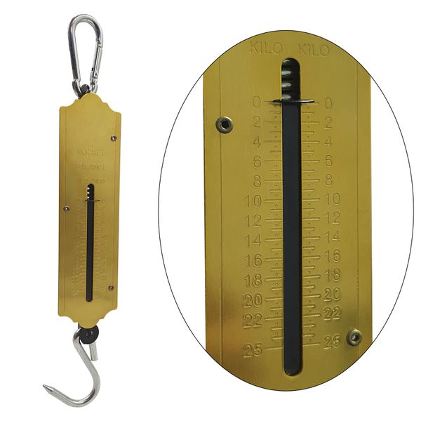 Balança Dinamométrica Suspensa até 25kg – Portátil, Resistente e Precisa