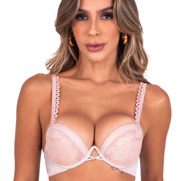Conjunto Push Up. Calcinha clássica.