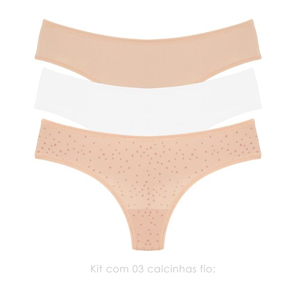 kit de 3 calcinhas.