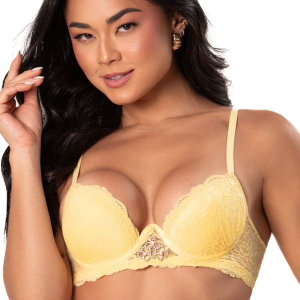 Conjunto Push Up Calcinha fio