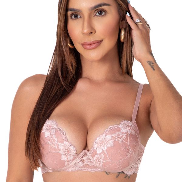 Conjunto Push Up. Calcinha larga