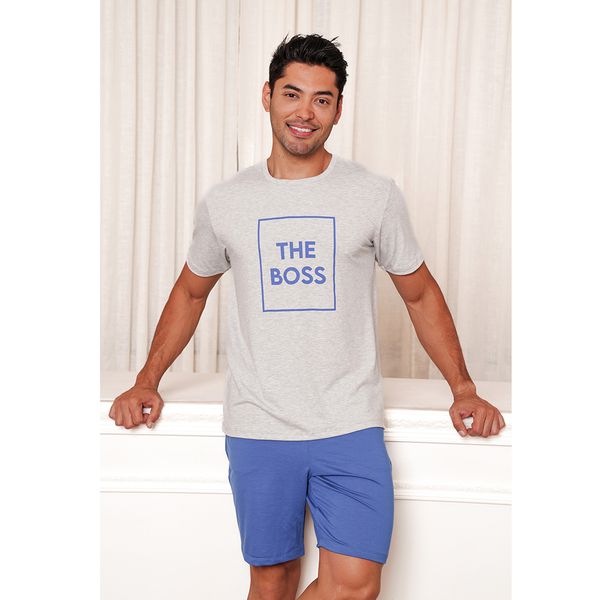 Pijama curto masculino.