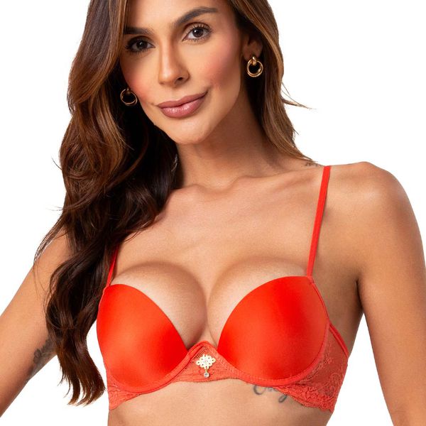 Conjunto Push Up. Calcinha clássica