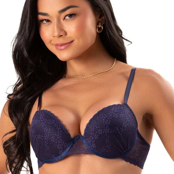 Conjunto Push Up. Calcinha fio