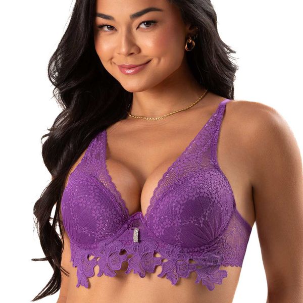 Conjunto Push Up. Calcinha fio.