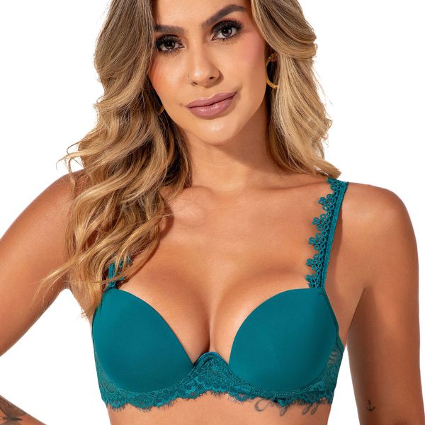 Conjunto Push Up. Calcinha clássica.