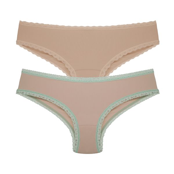 Kit com duas calcinhas larga.