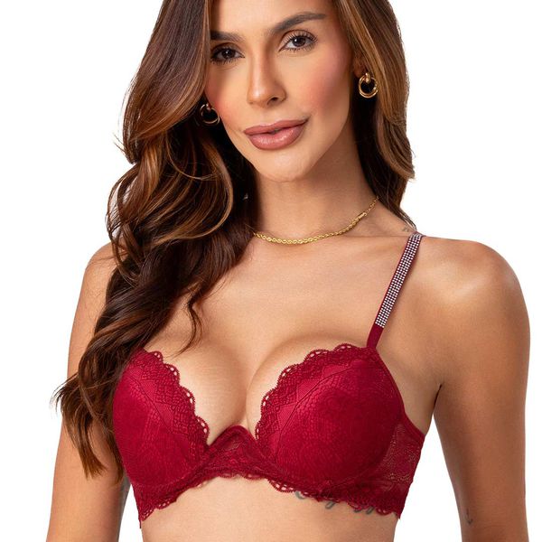 Conjunto Push Up conjuntado Calcinha fio