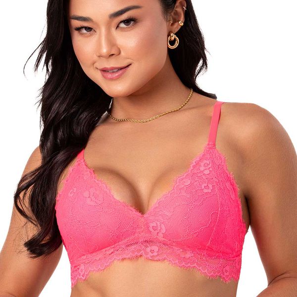 Conjunto triângulo, calcinha fio.