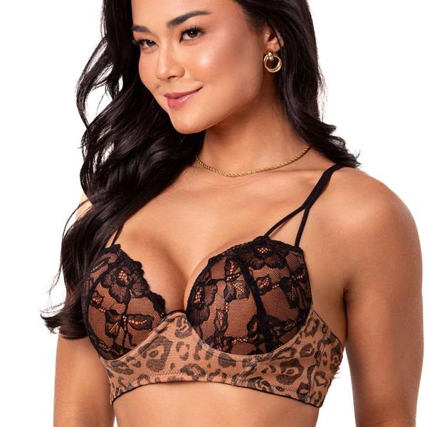 Conjunto Brallete, calcinha fio.