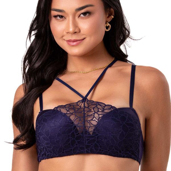 Conjunto Lageli Lingerie Push Up. Calcinha fio.