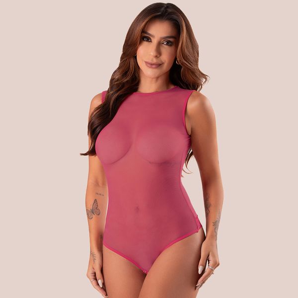 Body Lageli fio em Renda.