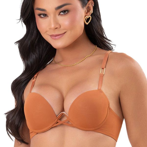 Conjunto Push Up. Calcinha fio