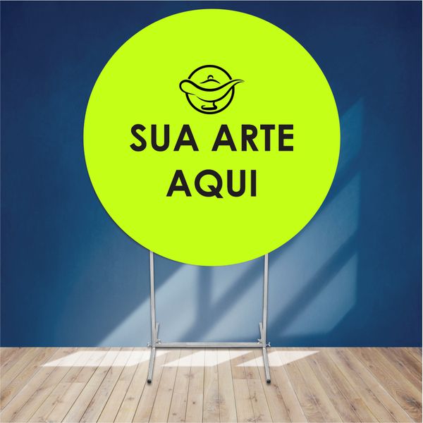 Painel Redondo Artes do Cliente 