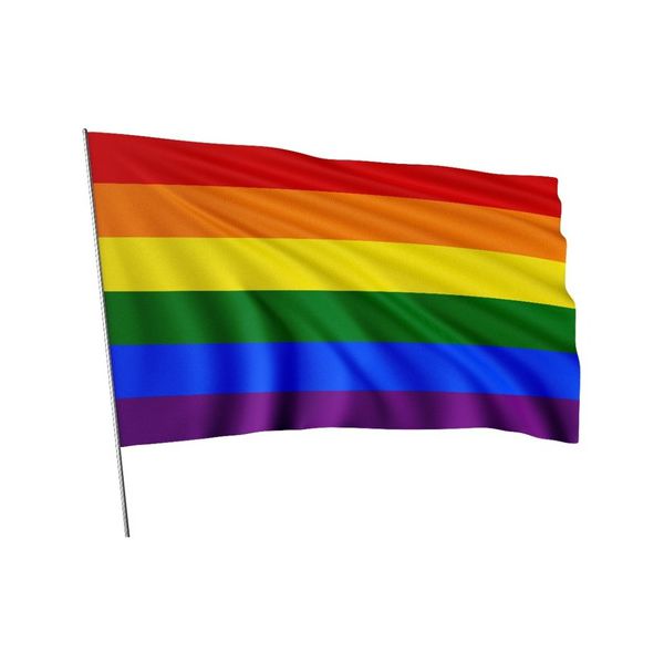 Bandeira Em Tecido Sublimado Lgbtqia+ 1,70x1,20