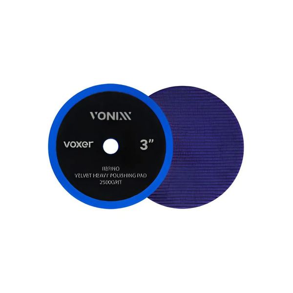 Boina De Veludo Voxer Azul Refino 3 Polegadas Vonixx