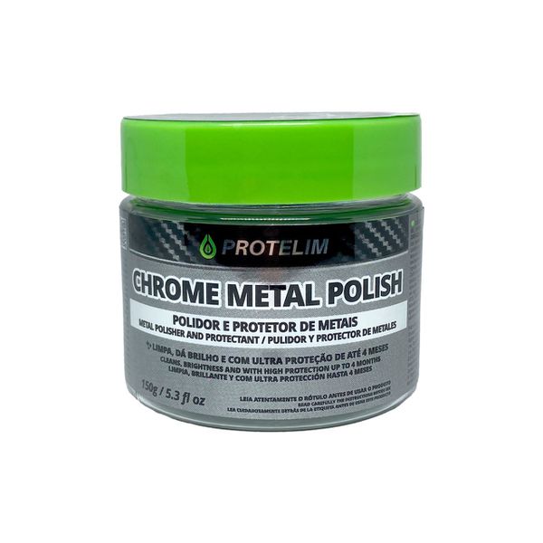 Polidor De Metais Chrome Metal Polish 150g Protelim