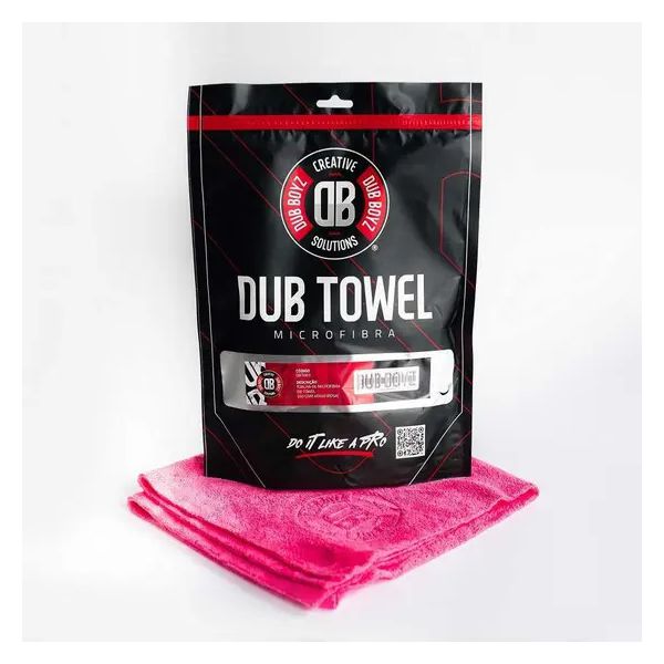 Toalha De Microfibra Db Towel 350gsm 40x40 Rosa Dub Boyz