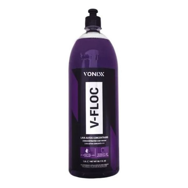 V-floc Shampoo Neutro Lava Autos Super Concentrado 1,5l Vonixx