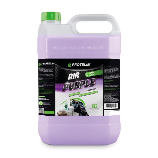 Aromatizante De Ambientes Air Purple 5l Protelim