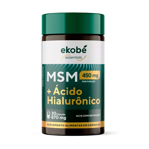 MSM + Ácido Hialurônico - Essentials