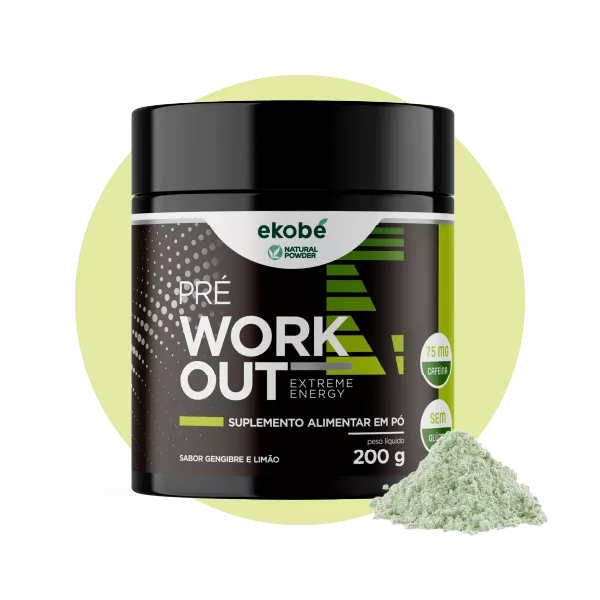 Pré Work Out - Natural Powder