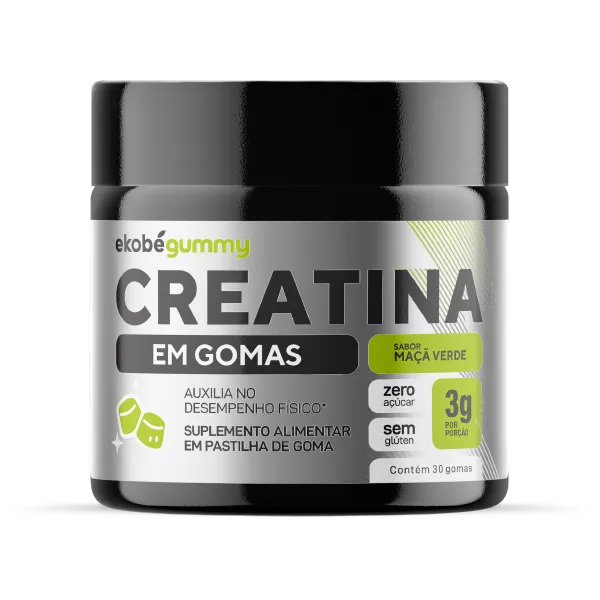 Creatina em Gomas 3g por porção (Sem Açúcar)