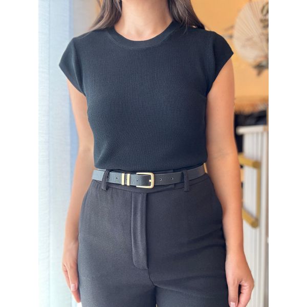 Blusa Tricot Luiza - Preto