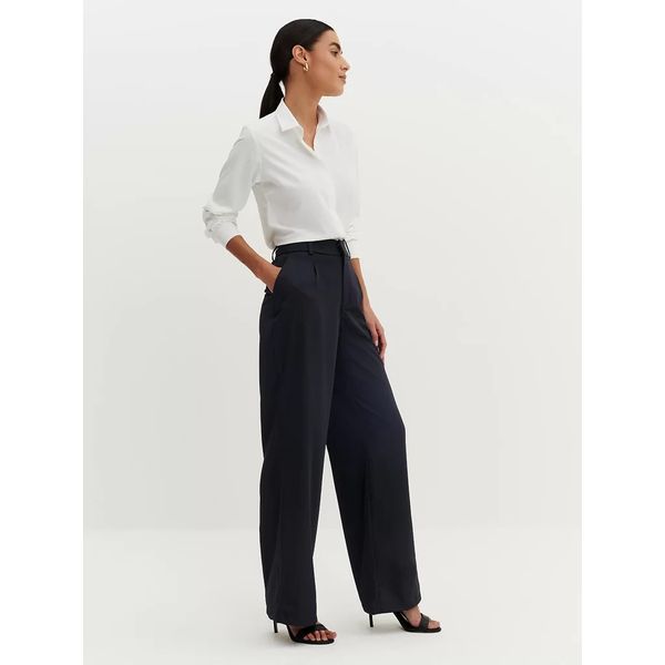 Calça Alfaiataria Pantalona - Preta